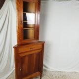 Furniture corner 2 vitreous Louis-Philippe style