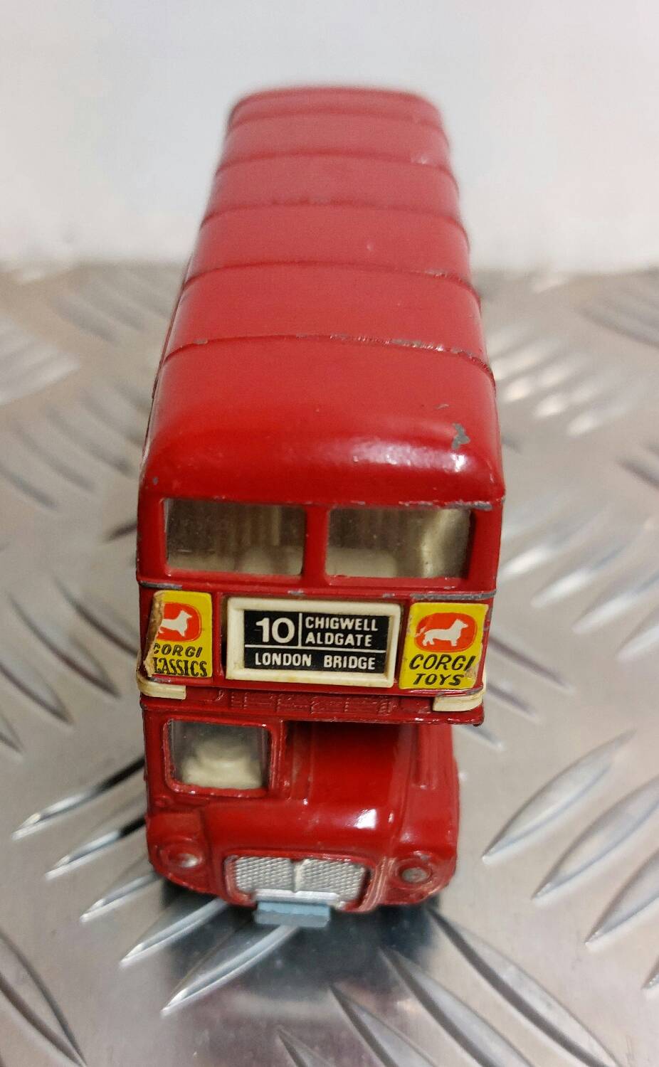 Lot de  Bus Anglais  En Métal Vintage
