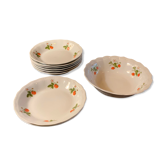 Service à fruits en porcelaine