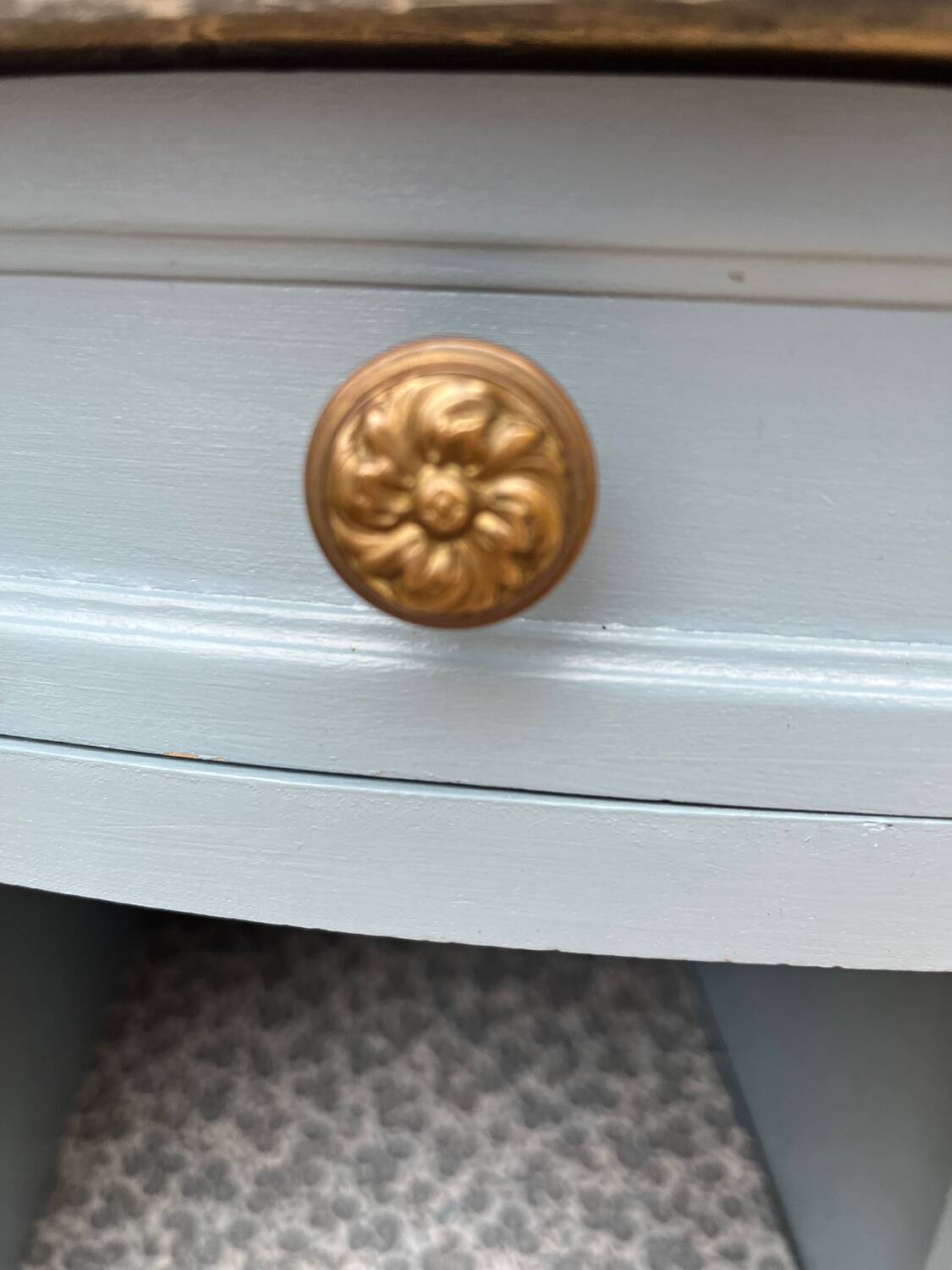 Revamped Art Deco bedside table