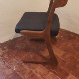 Pair of Baumann Kangaroo chairs
