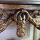 Transitional console in carved and gilded wood, France, 18th century