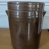 Large ancient stoneware pot