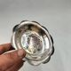 Silver-plated butter dish