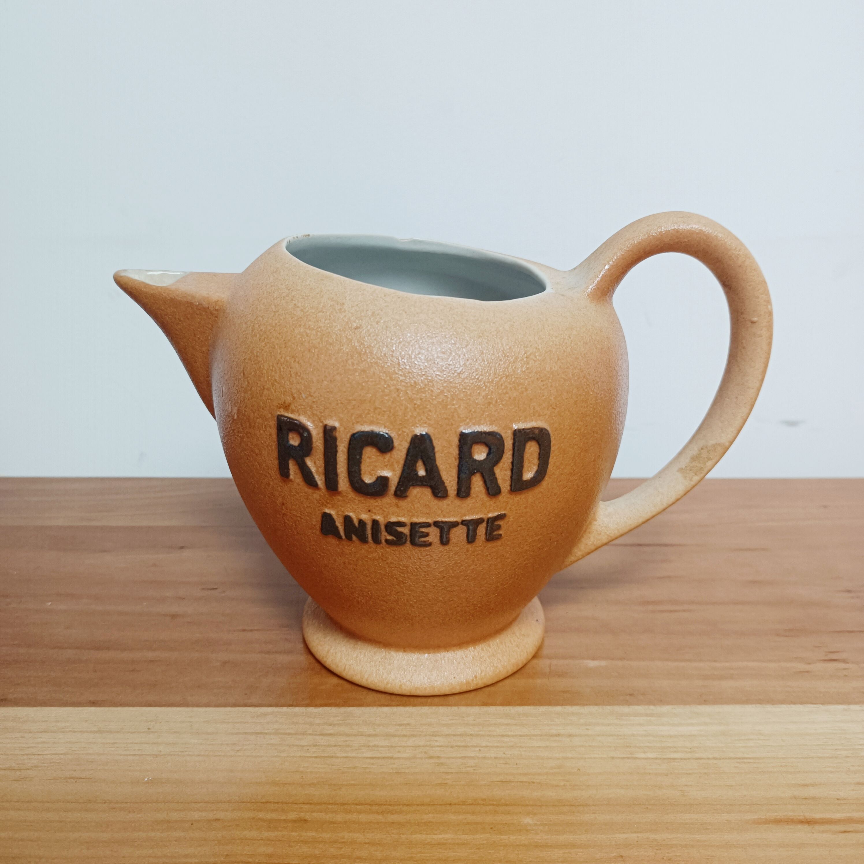 Stoneware pitcher Ricard anisette
