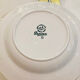5 hollow plates ceranord faïence-provence yellow and green