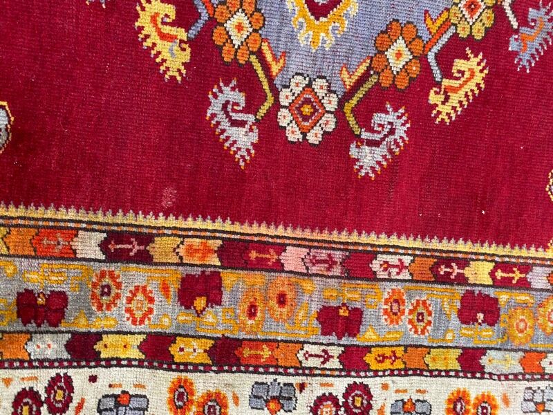 Ancient Turkish carpet Anatolia 110x145 cm