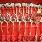 62-piece vintage stainless steel cutlery set, Eme 18/10, Italy