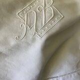 Old sheet - AB monogram
