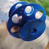 Blue enamelled cast iron egg holder 60s/70s