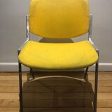 yellow giancarlo piretti chair for castelli