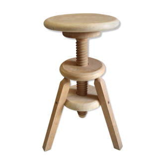 Tabouret d’atelier à vis