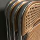Plia rattan dining chairs by Giancarlo Piretti for Castelli, 1970s
