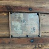 Old domed travel trunk