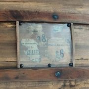 Old domed travel trunk