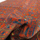 Oriental living room carpet entirely handmade "Khal Mohammady"
