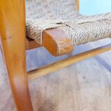 Armchair in rope and wood by Ercih Dieckmann 1930