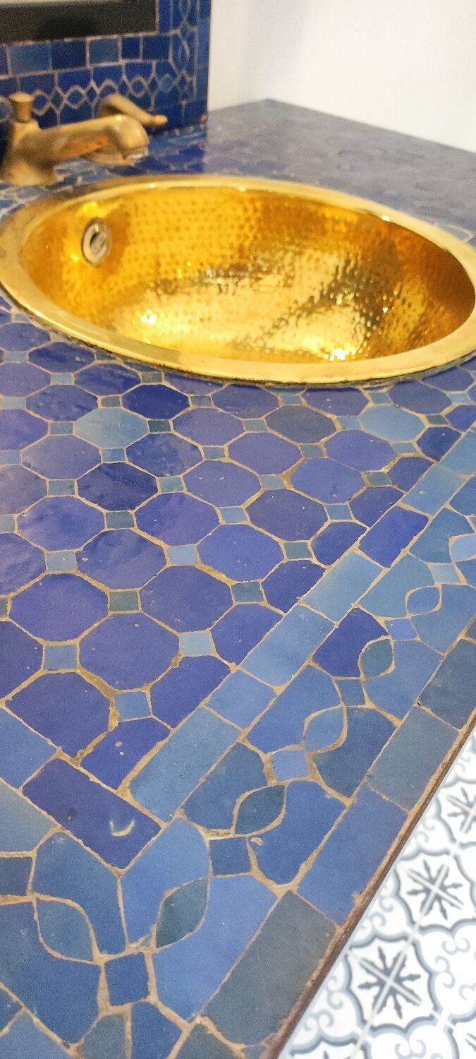 Meuble salle de bain, vasque et miroir