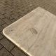 Travertine coffee table Angelo Mangiarotti for Up&Up 1970s