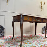 18th century Regency period natural wood desk