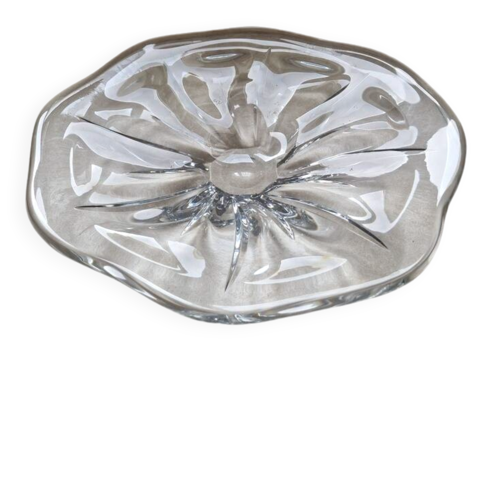 Baccarat Crystal - Centerpiece, crystal fruit bowl