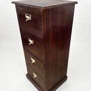 Mahogany veneer sorting furniture