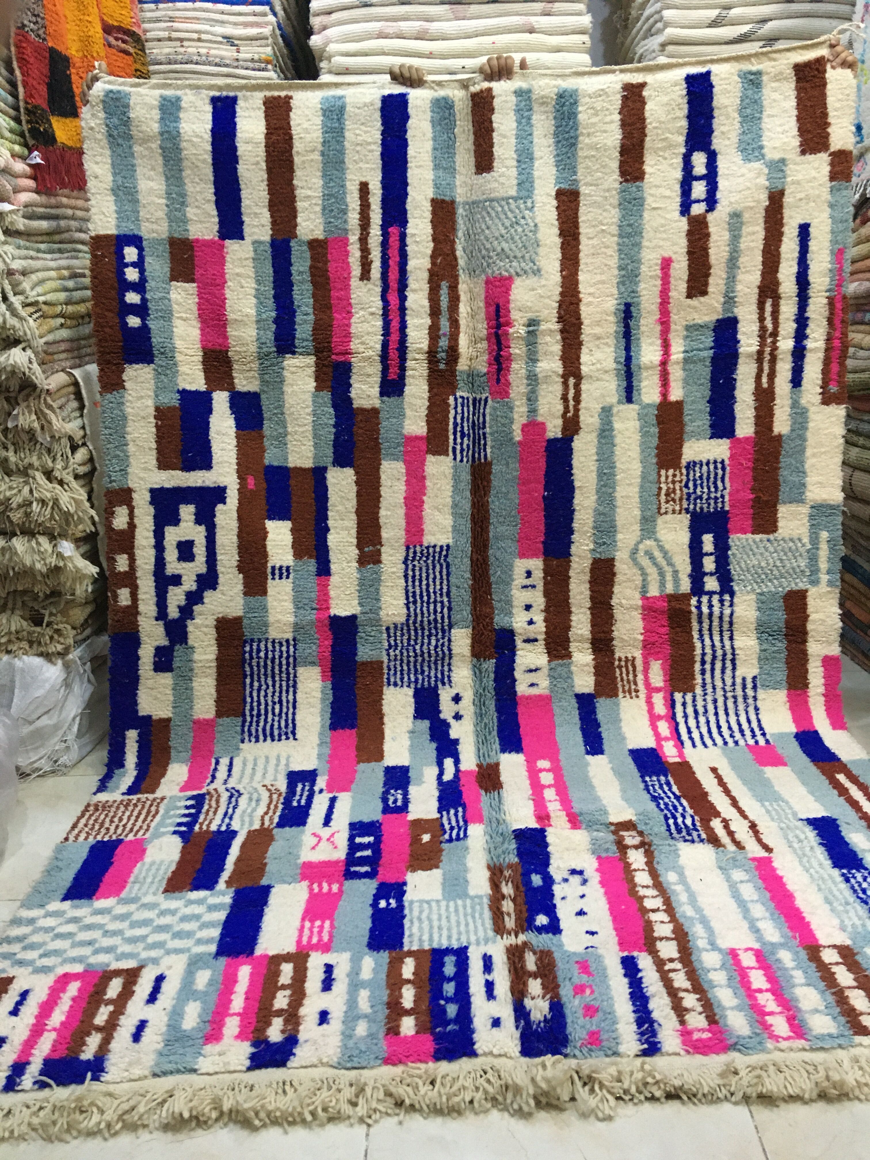 Carpet Beni Ouarain Berber Moroccan 3m09 x 2m08