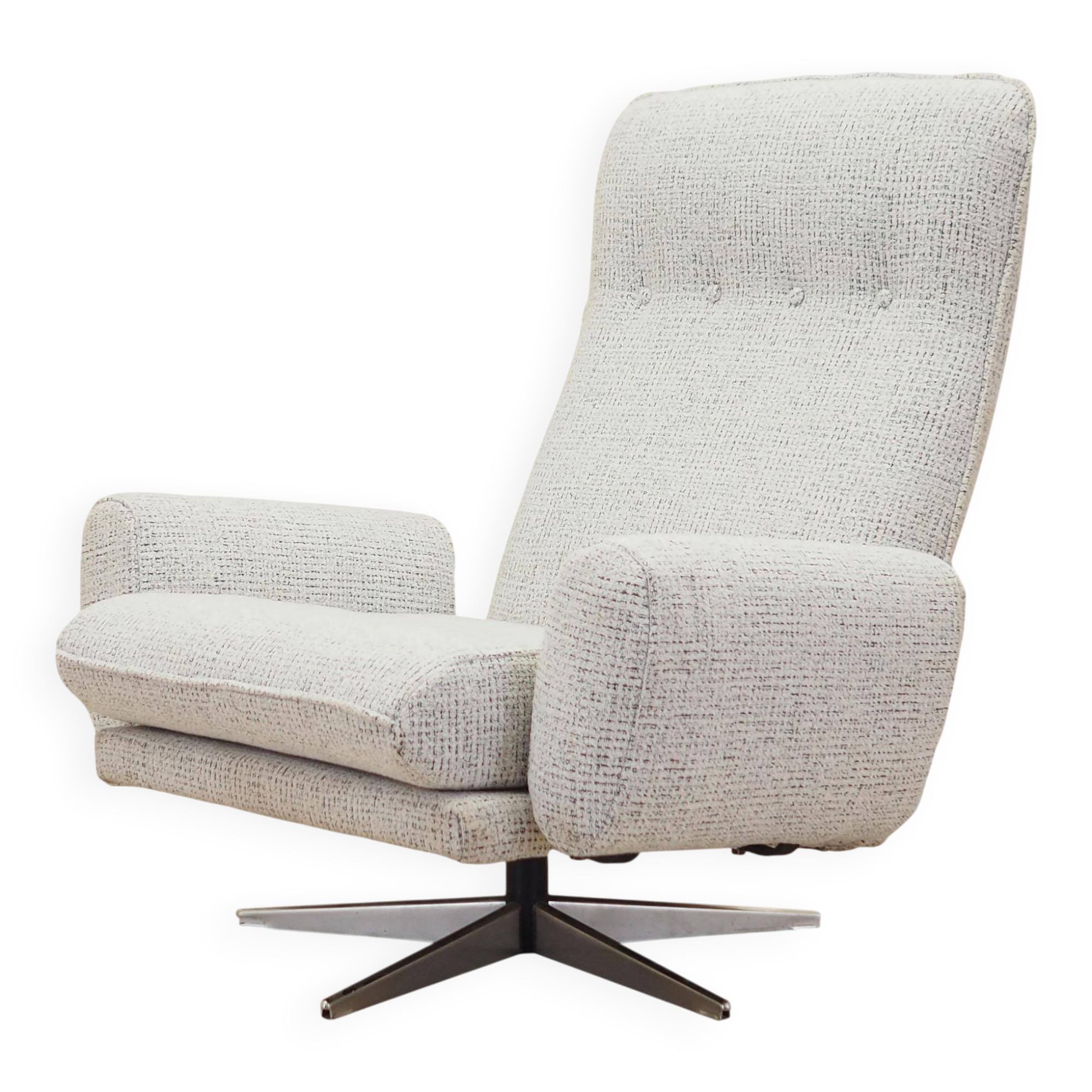 Swivel chair, Italian design, 1970s, produced in Italy