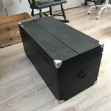 Restored wooden trunk