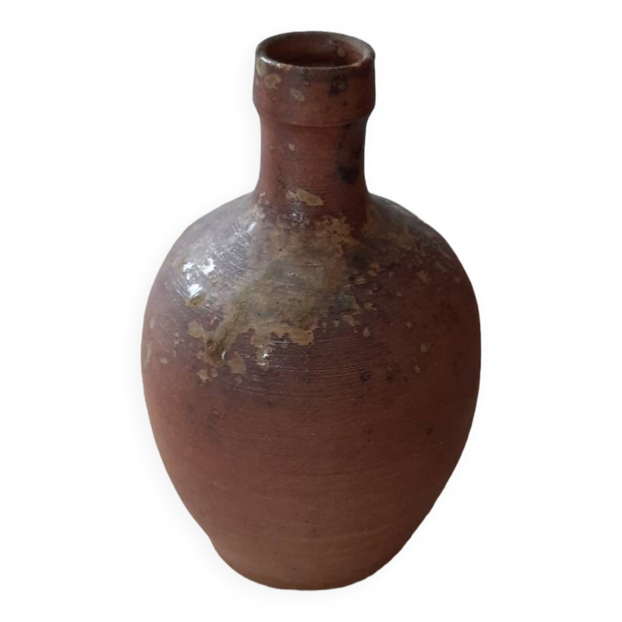 Old stoneware vase