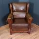 Sheepskin Art Deco club armchair