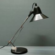 Vintage articulated black architect lamp Luminor ~ 70s ~ France