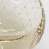 Murano controlled bubble vase