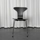 Vintage Butterfly 3107 Chair by Arne Jacobsen for Fritz Hansen, 1970s