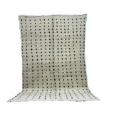 Tapis berbère a pois fait main 250 X 150 CM