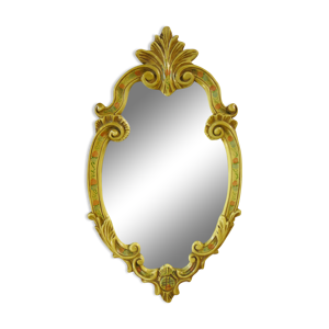 Ancien miroir dans son cadre en