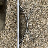 Coffee table in wrought iron and earthenware tiles by Ferlor