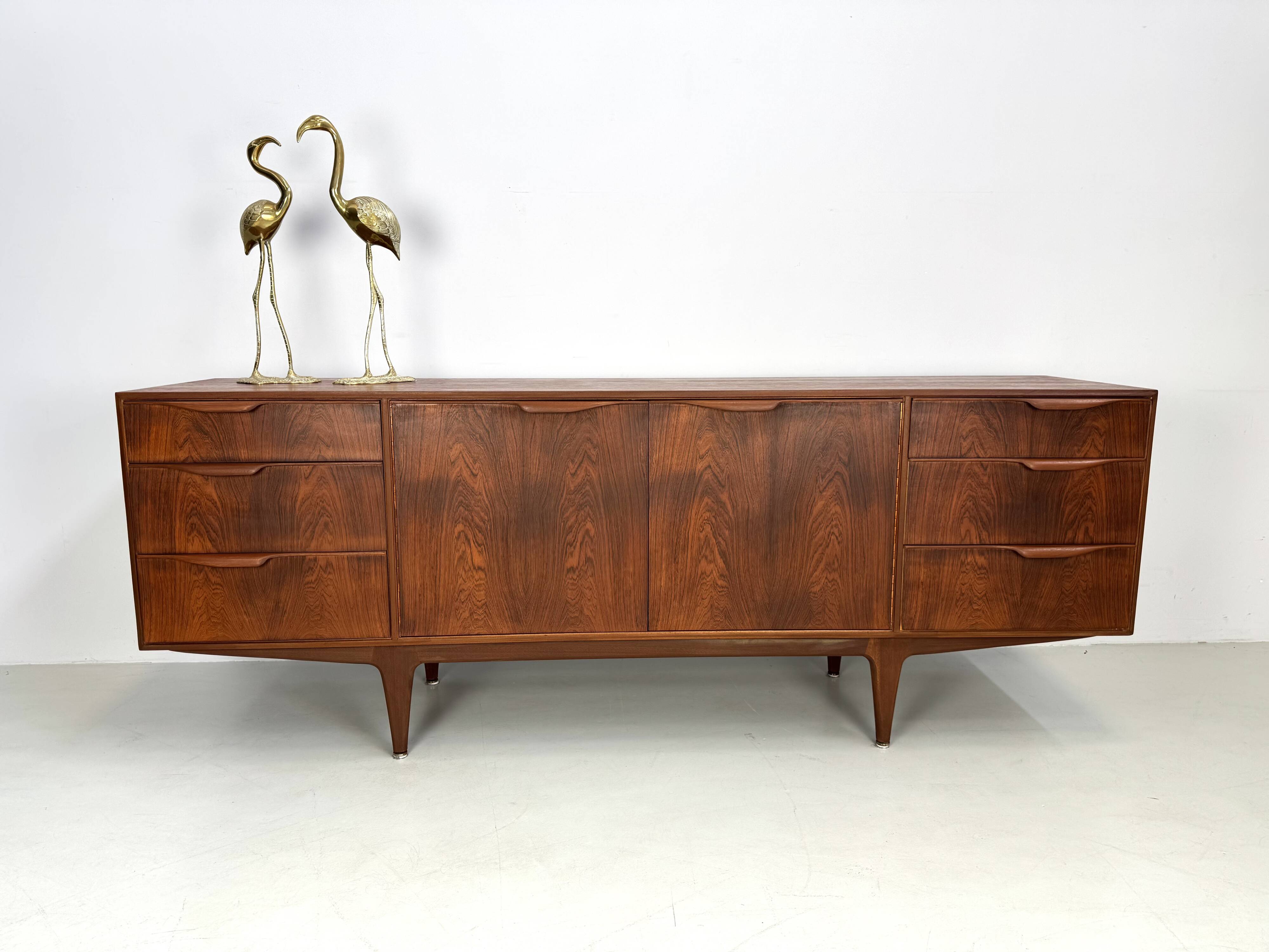 Rare vintage rosewood sideboard by McIntosh design by T. Robertson from the