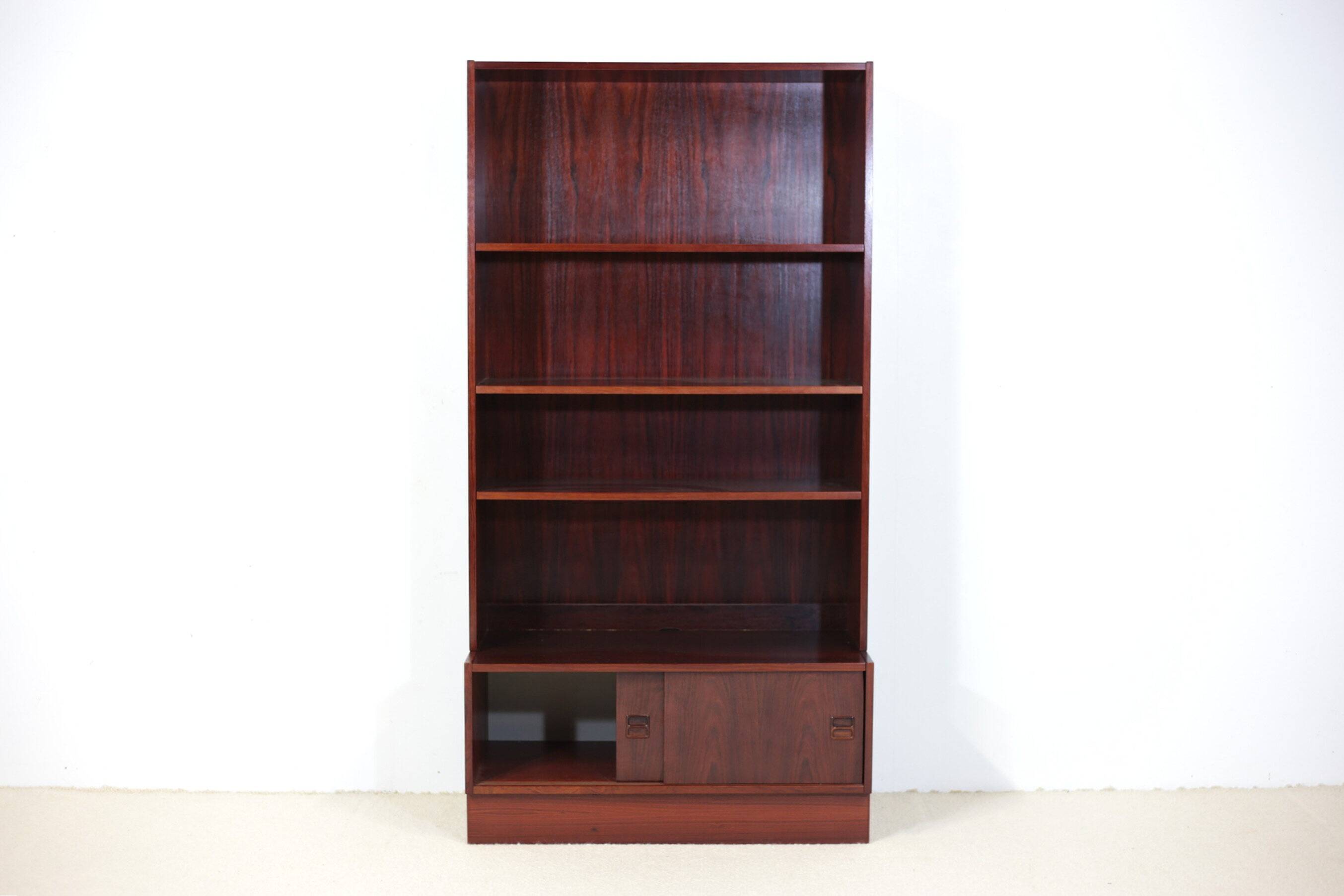 Buffet and library in rosewood