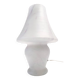 Postmodern White Murano Glass Table Lamp with a Pink Marble Effect, Italy