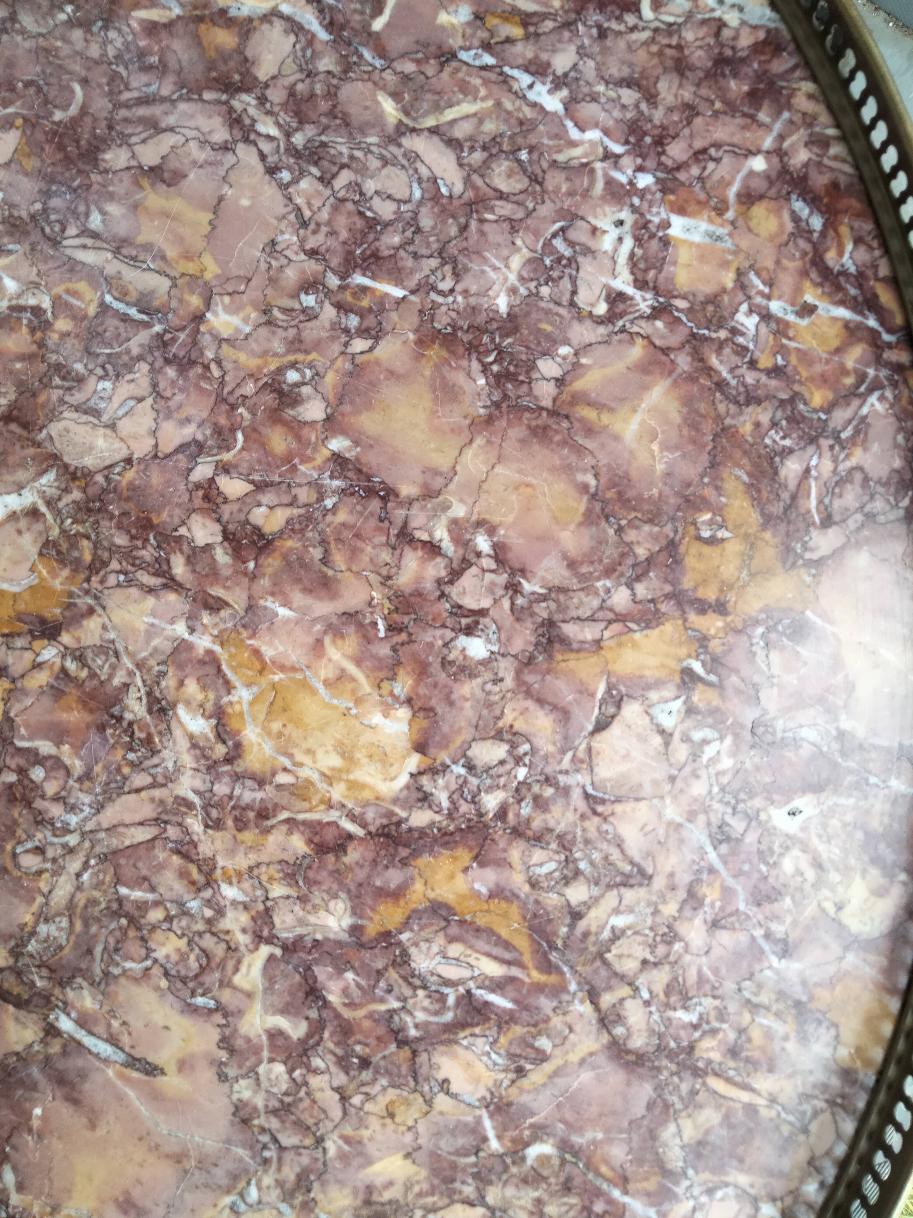 Coffee table hot water bottle old style Louis XVl