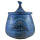 Jean De Lespinasse - Large soup tureen/ceramic container in blue - 1950s/1960s
