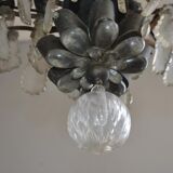 pendants chandelier style Louis XV period early nineteenth