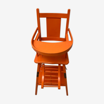 Transformable 60s high chair