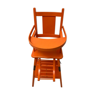 Transformable 60s high chair
