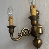 Vintage Brass Wall Sconce
