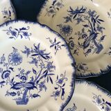5 plates Lancaster in ceramic