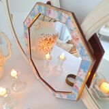 Vintage octagon mirror