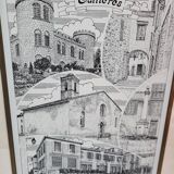 Glass engraving by D.Hélaut from 1970