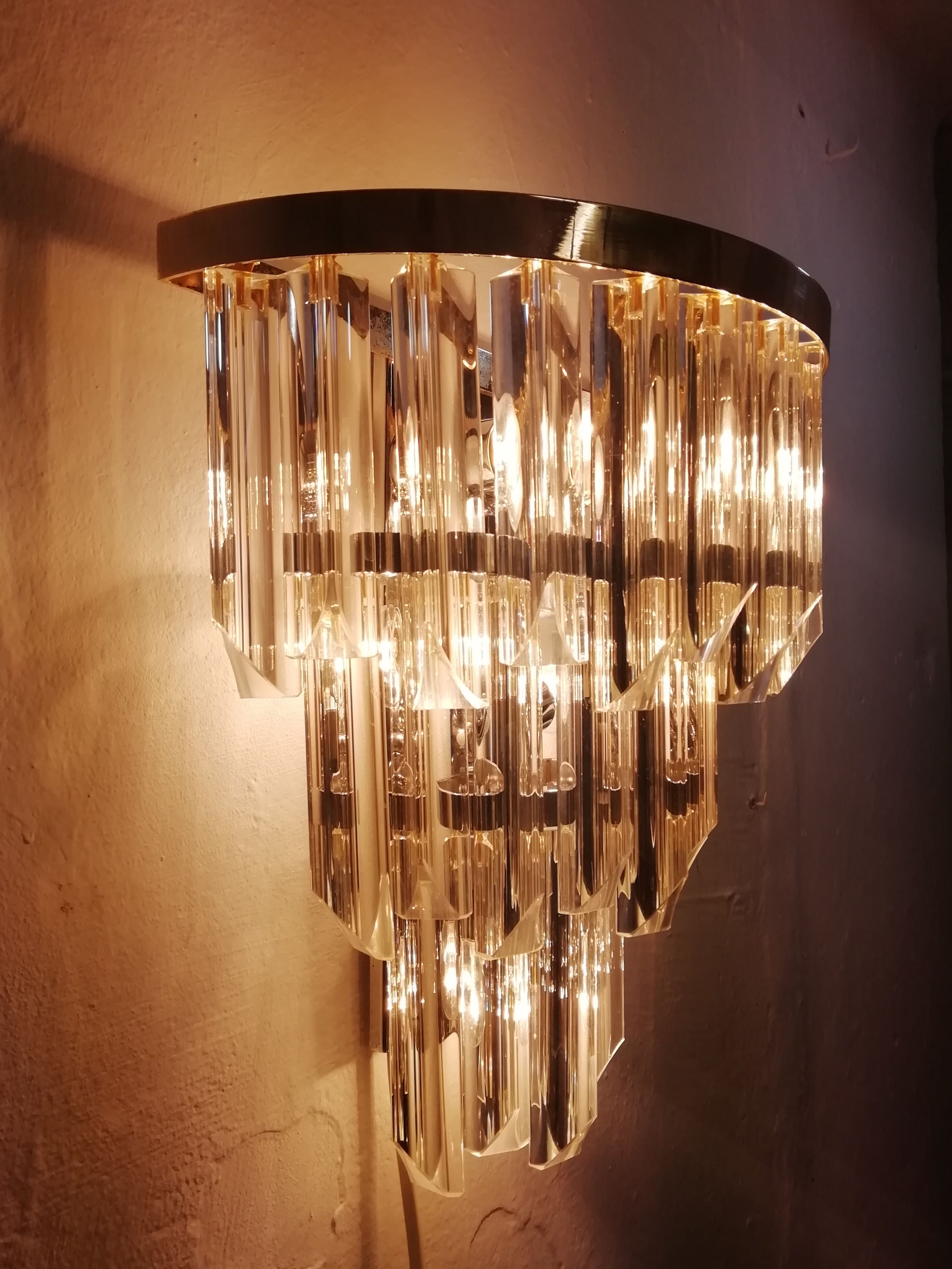 Paolo Venini glass lamp